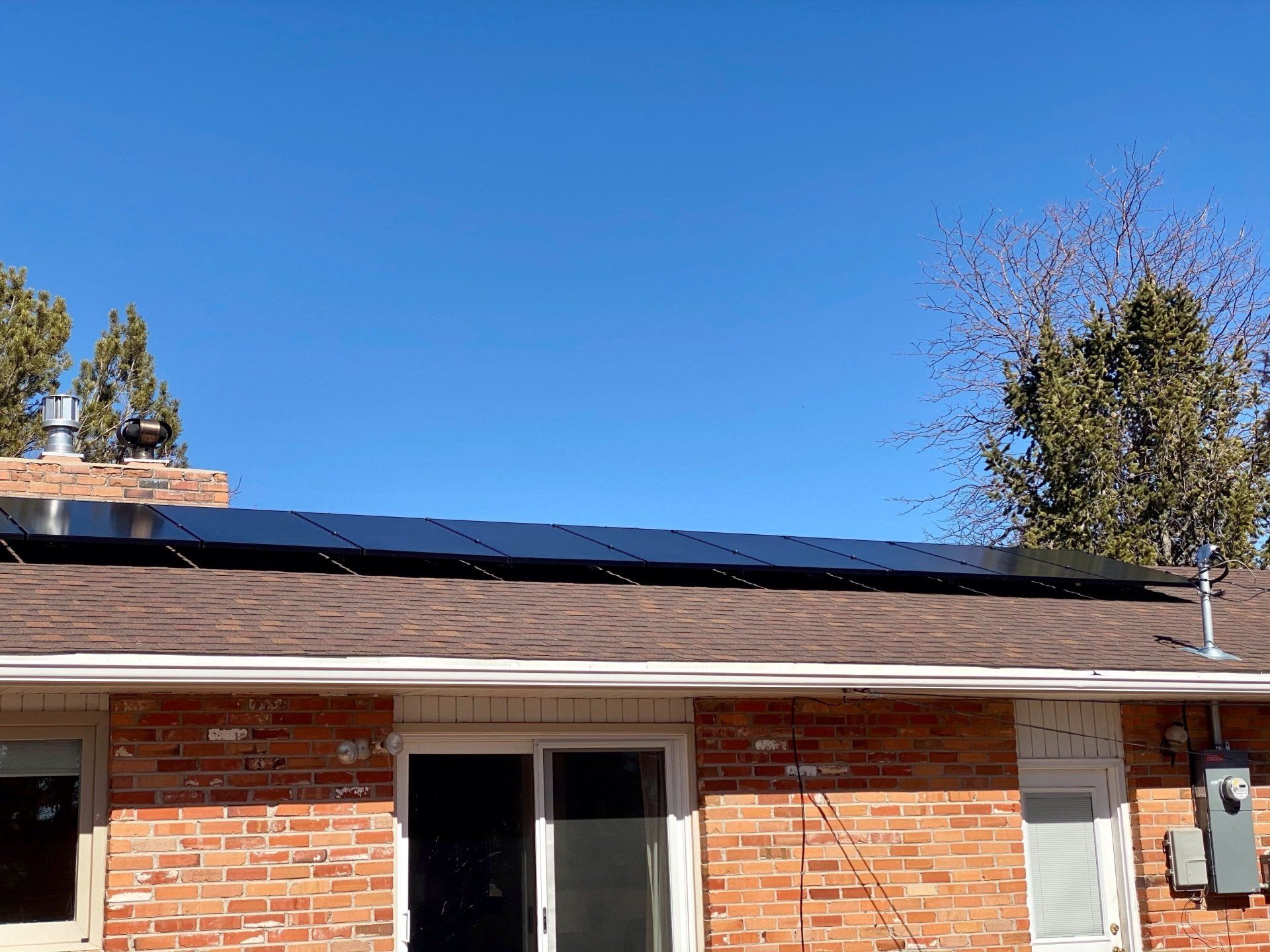 Solar Panels Attached on The Roof — Cheyenne, WY — The Electric & Solar Specialist