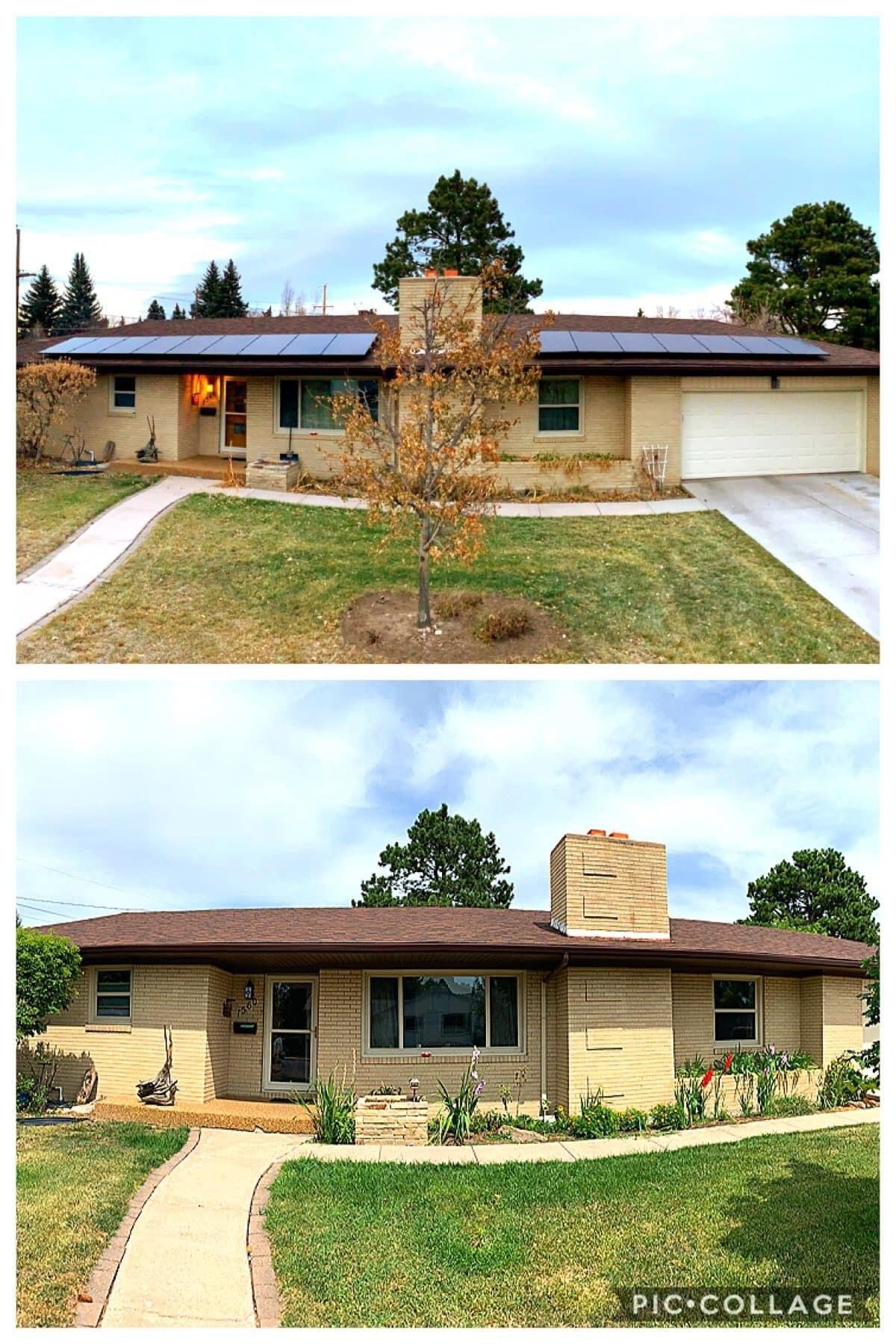 Front and Back View — Cheyenne, WY — The Electric & Solar Specialist