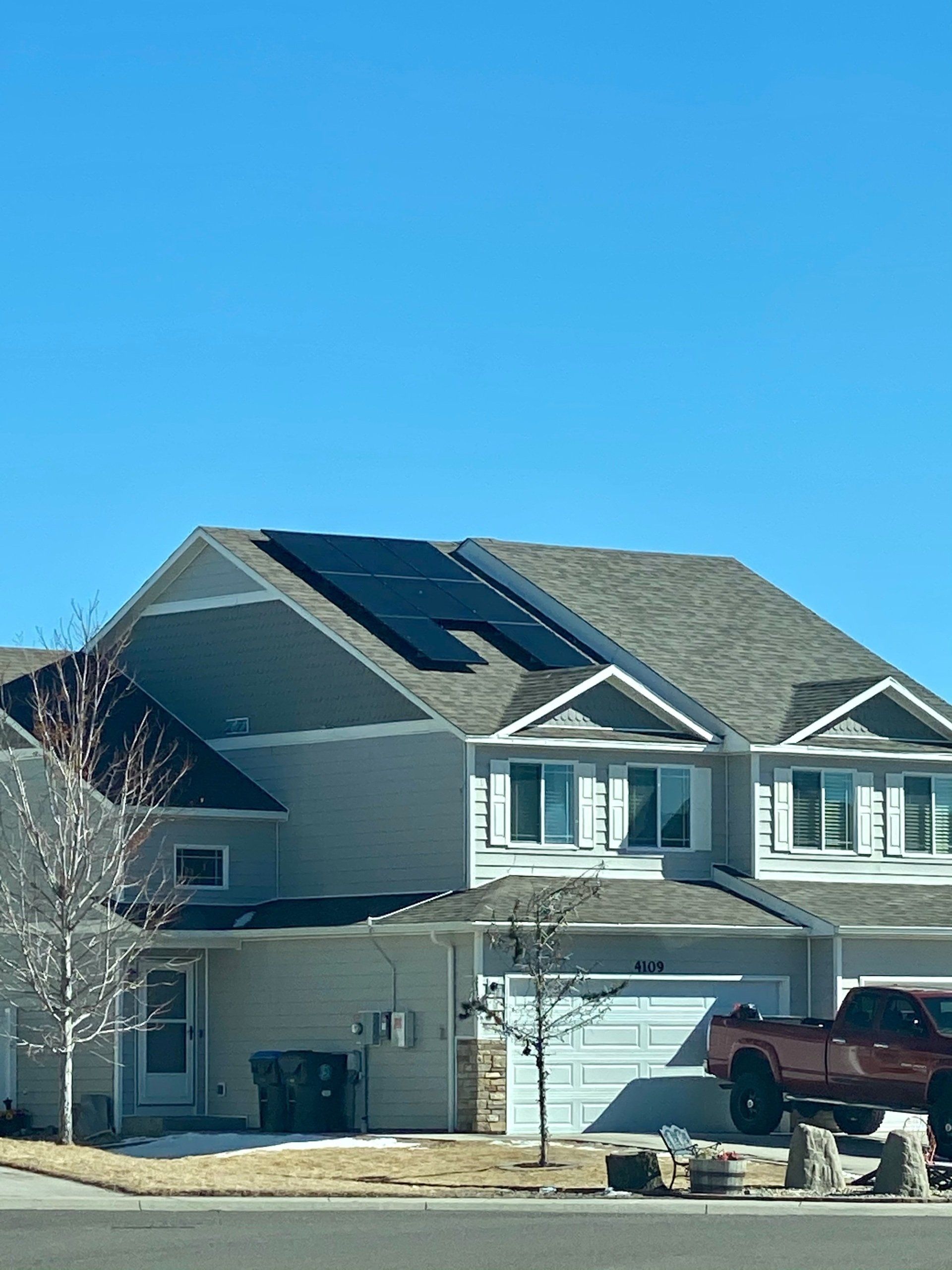 Side View House  Solar Panel  — Cheyenne, WY — The Electric & Solar Specialist