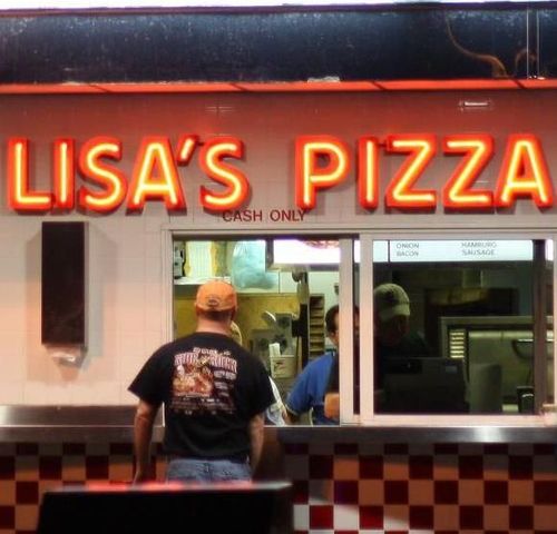 Pizza in Old Orchard Beach, Maine