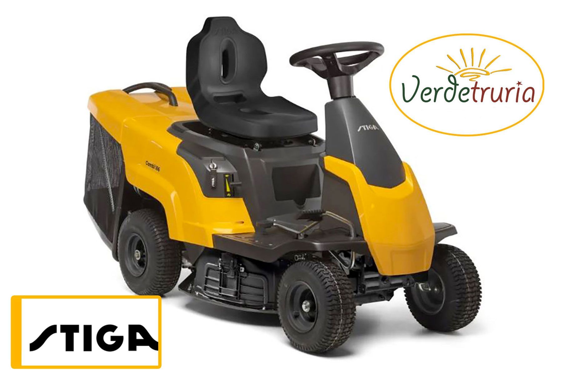 Trattorino tagliaerba a scoppio Combi 166