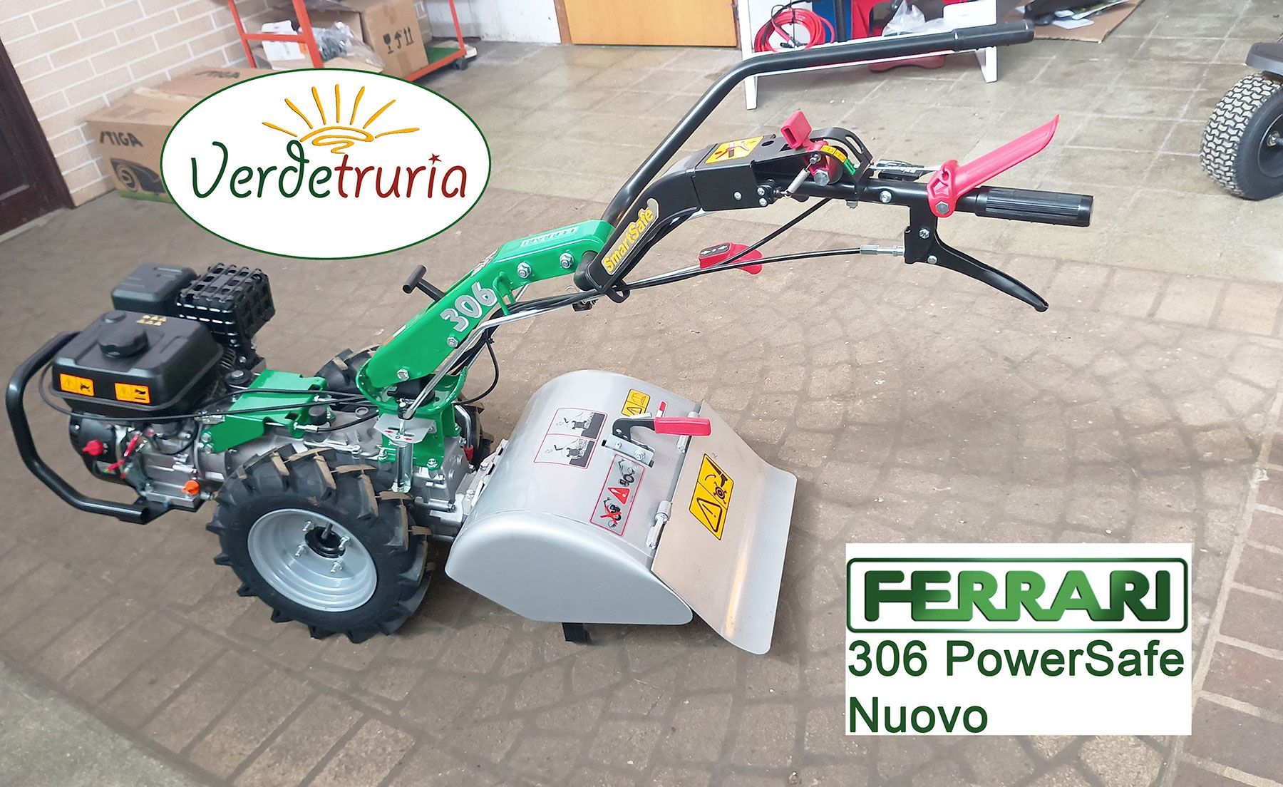 Motocoltivatore nuovo Ferrari 306 PowerSafe