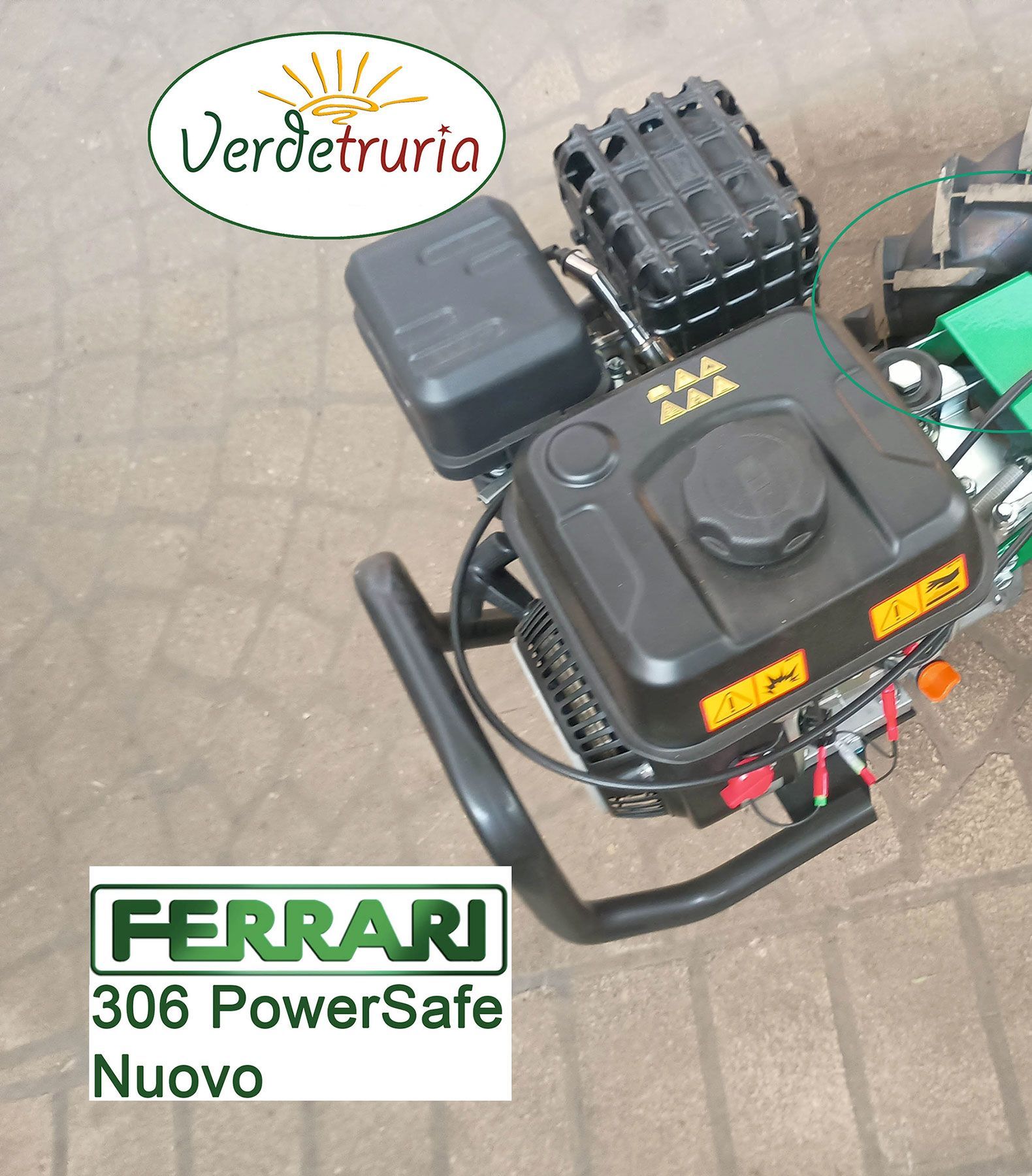 Motocoltivatore nuovo Ferrari 306 PowerSafe