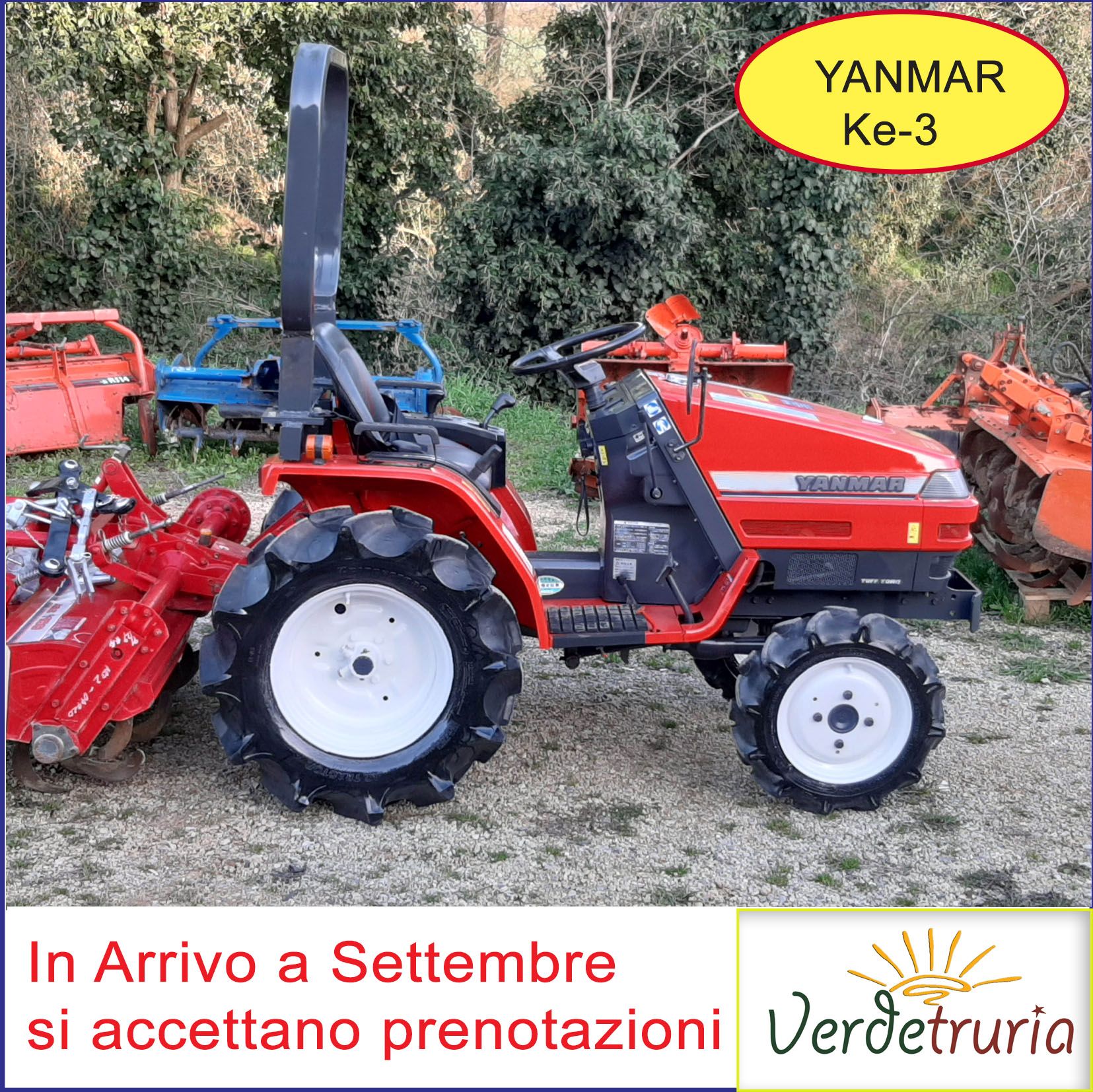 Trattore UsatoYanmar Ke3