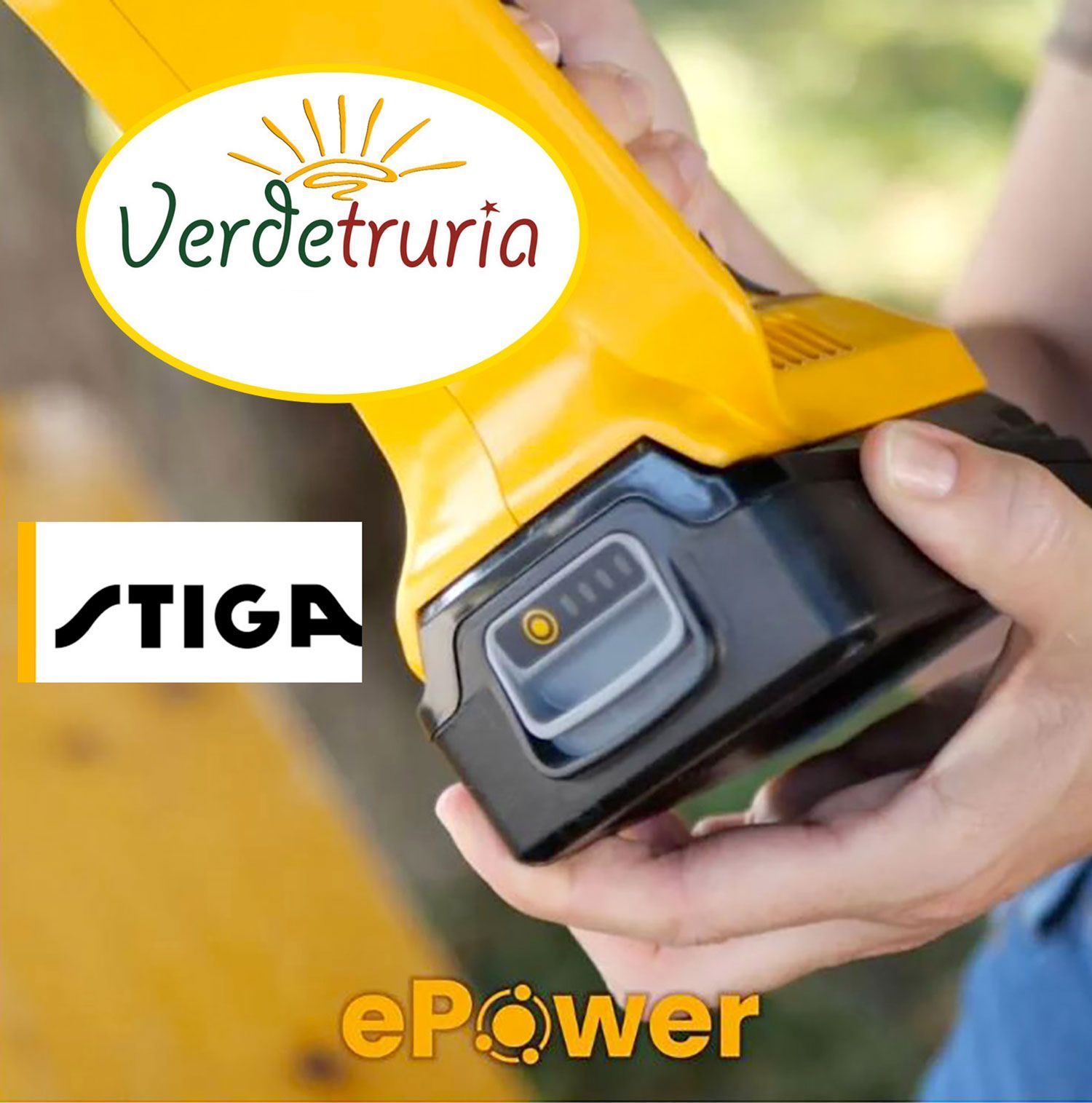 Cesoia e sega da potatura a batteria PR 100e Kit