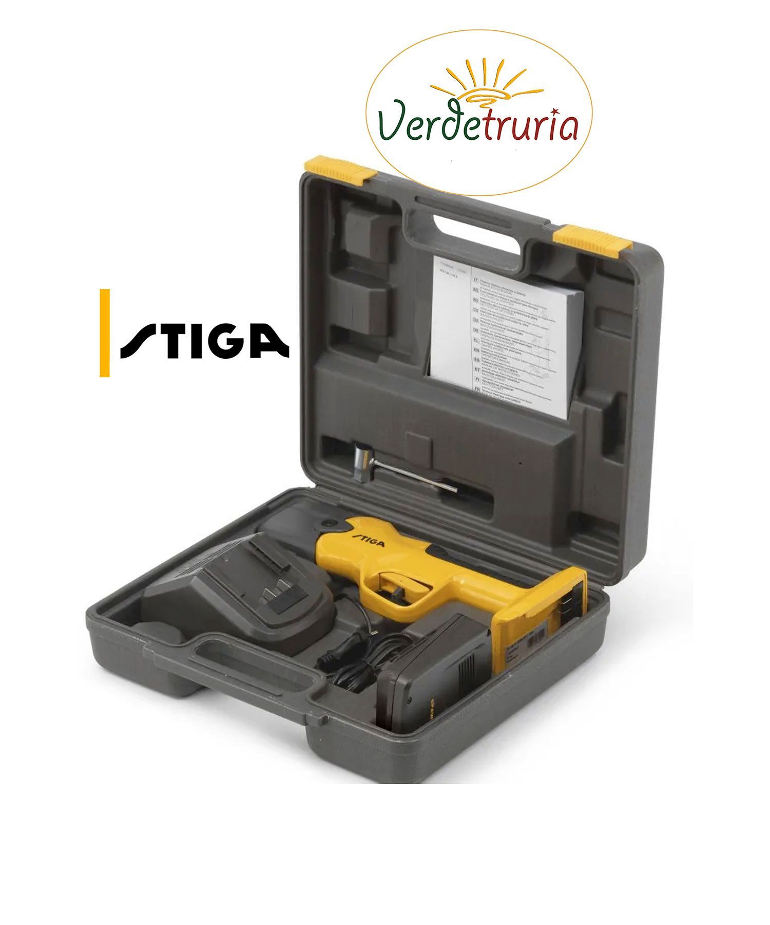 Cesoia e sega da potatura a batteria SC 100e Kit