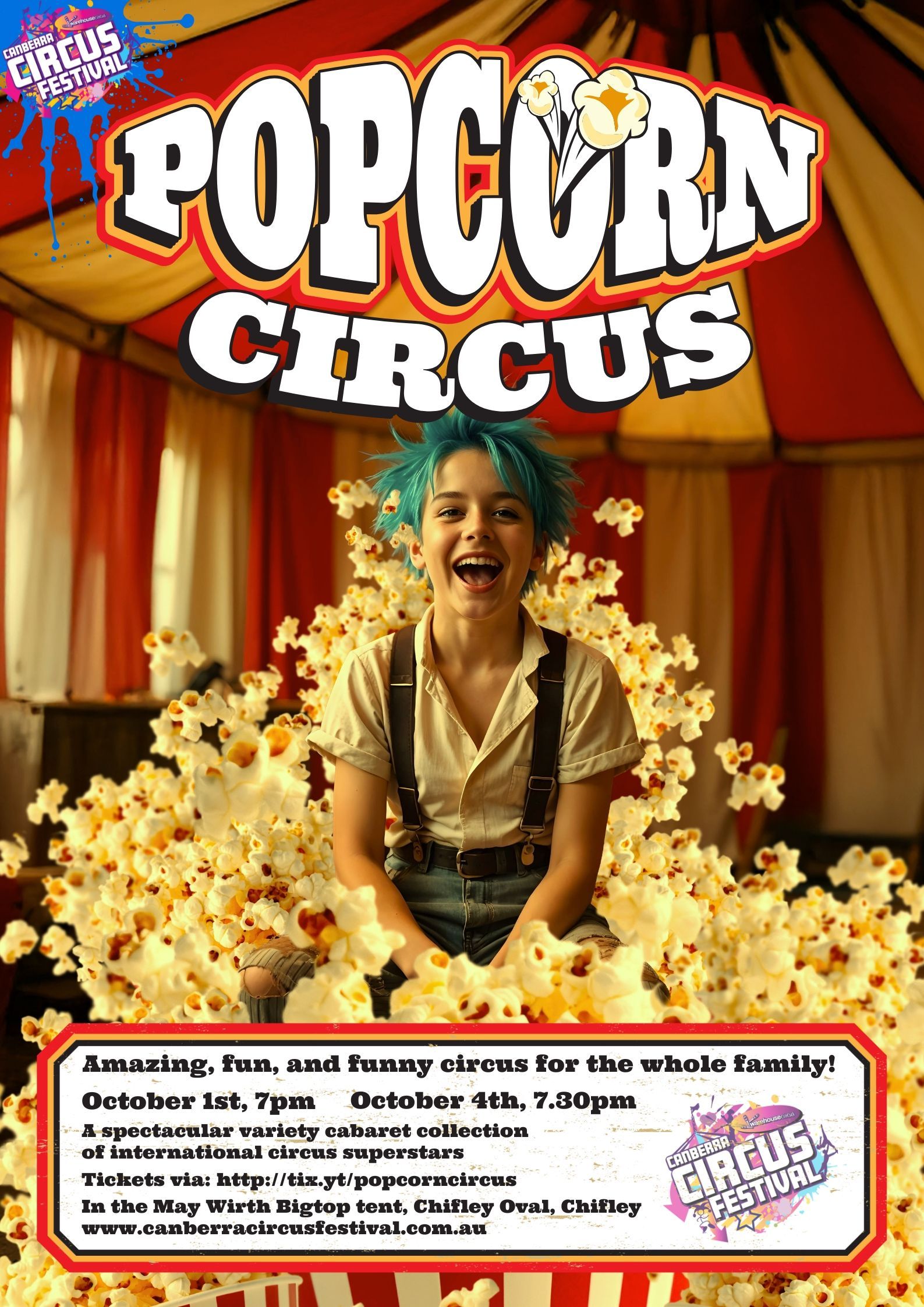 The CCF Pro-Show! Full of amazing circus acts from the country's finest performers.