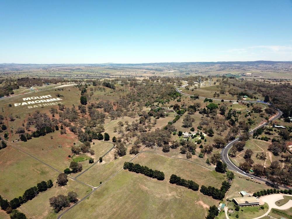 Aerial View Of The Regional Country City Of Bathurst — Lance Ward Roof Tiling in Bathurst, NSW