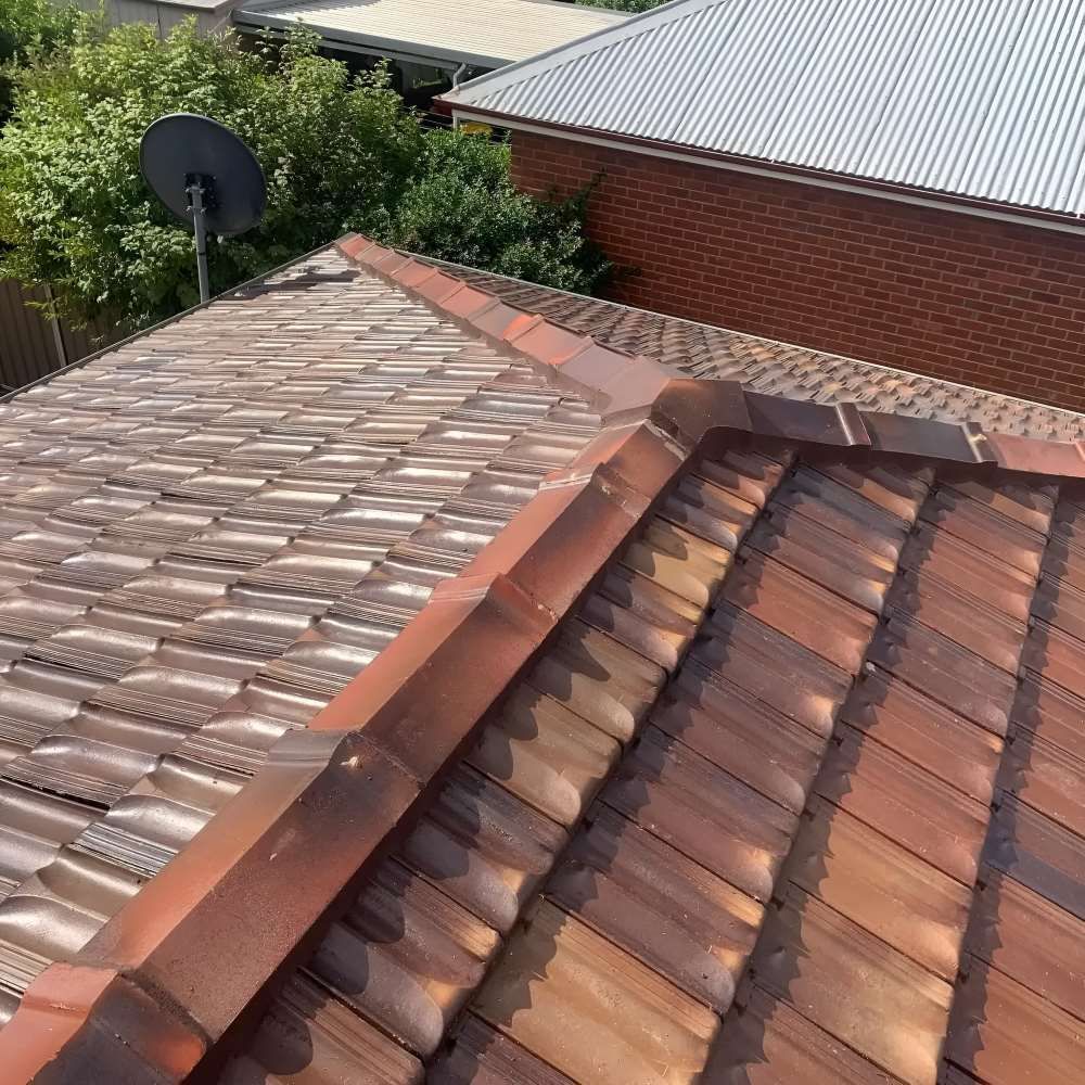 Newly Tiled Roof Installed — Lance Ward Roof Tiling in Parkes, NSW