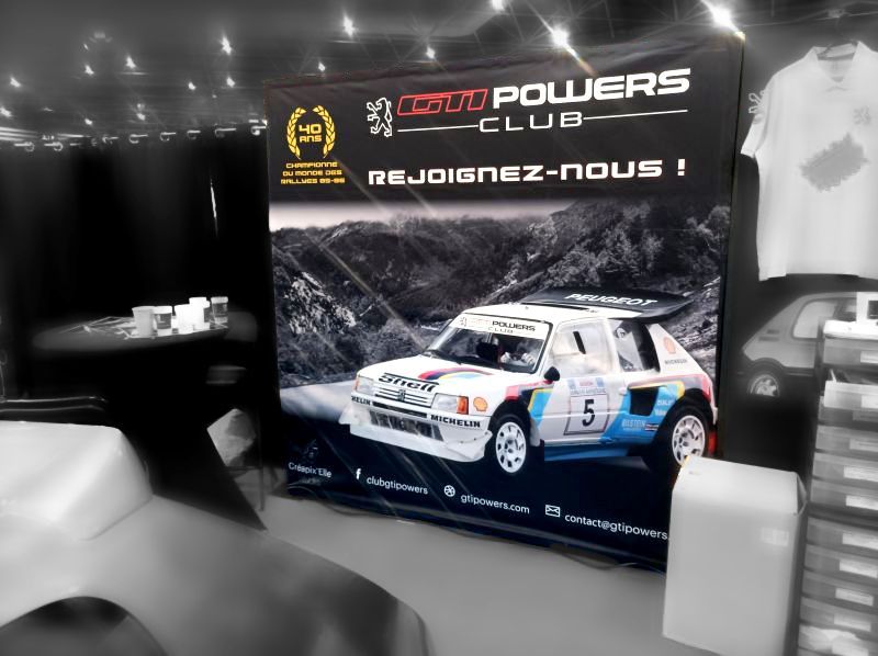 Fond de stand pour salon professionnel