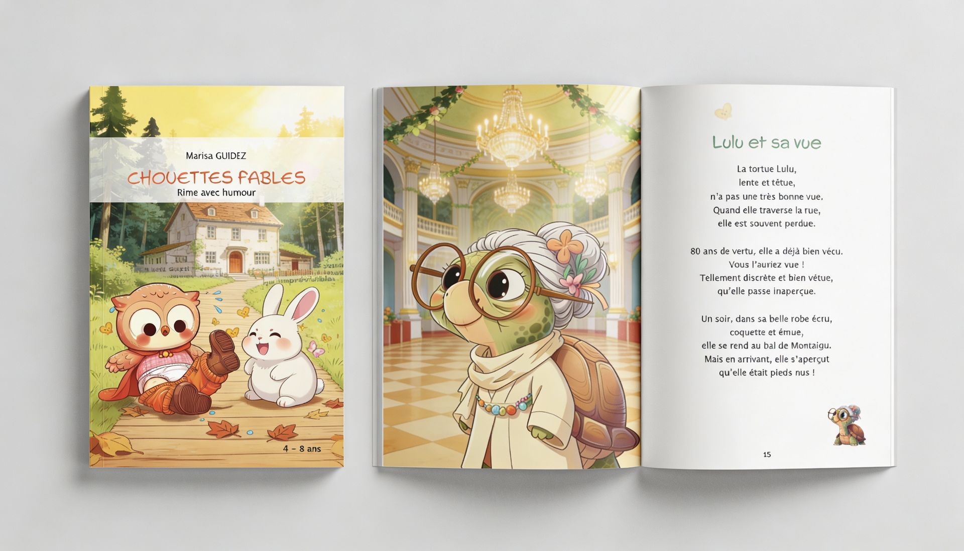 Mise en page d'un livre enfant