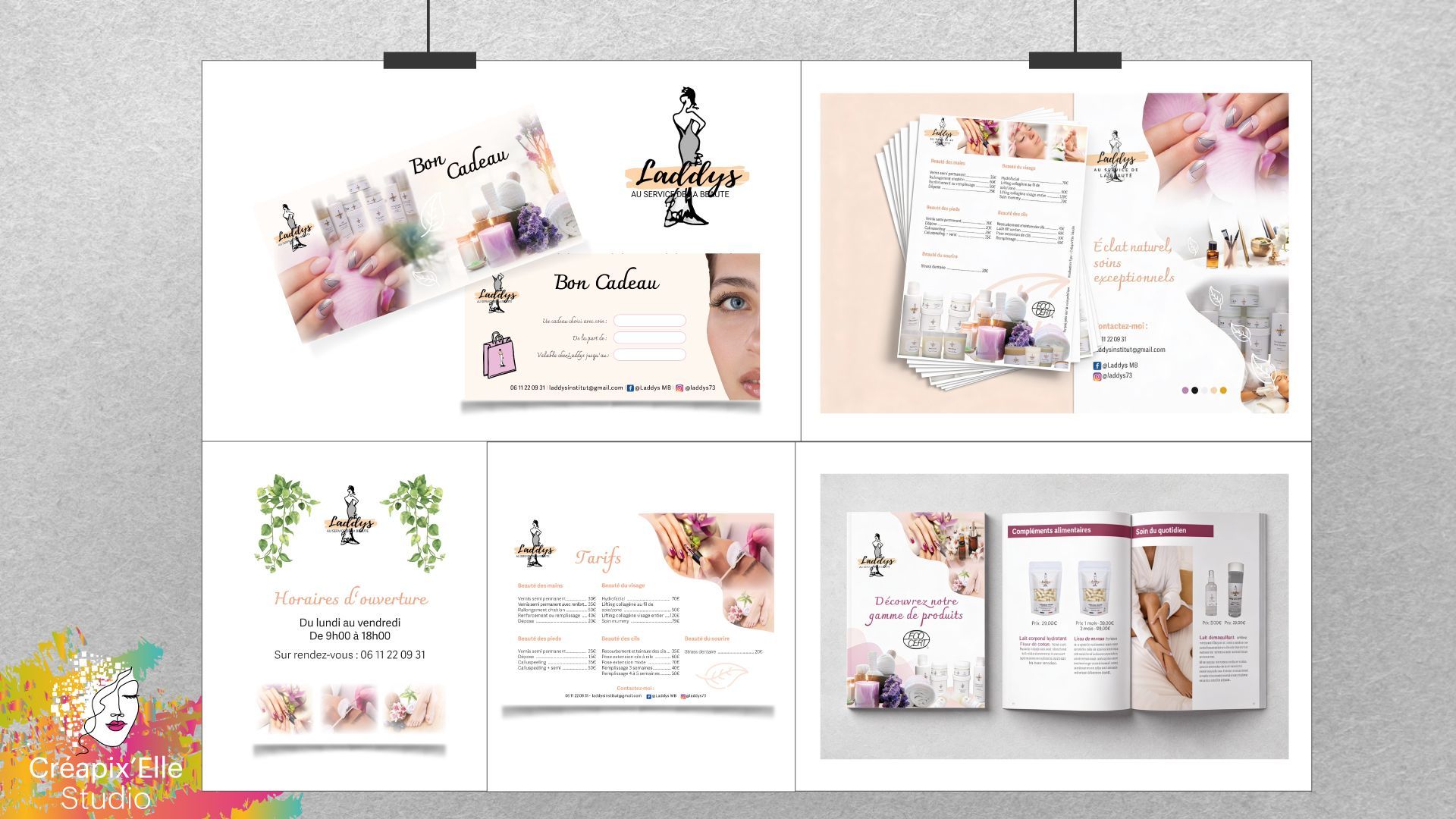 Création de supports print