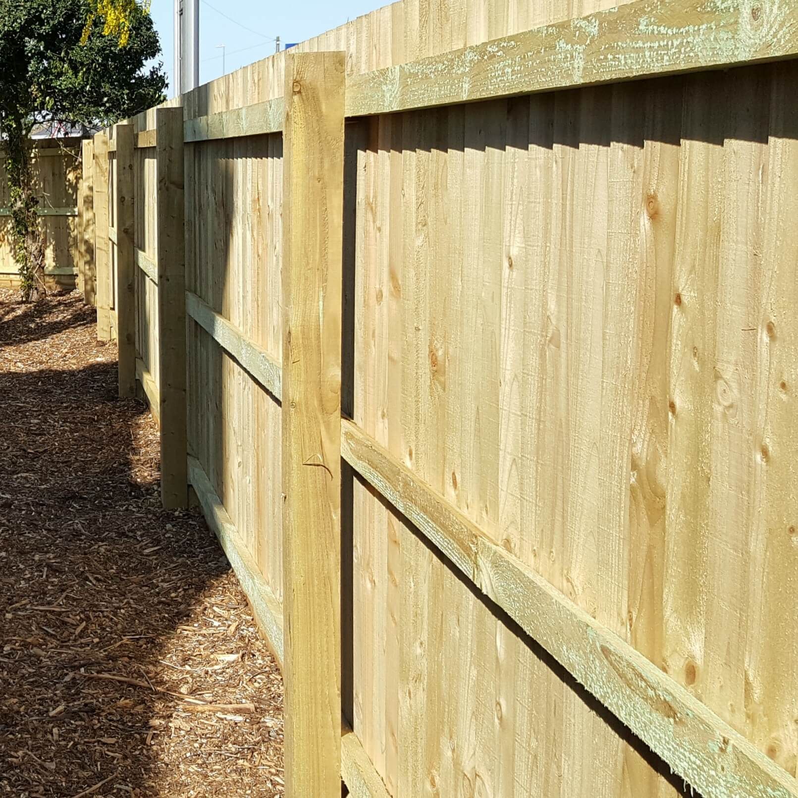 Slotted Wooden Fence Posts | Salisbury Fencing