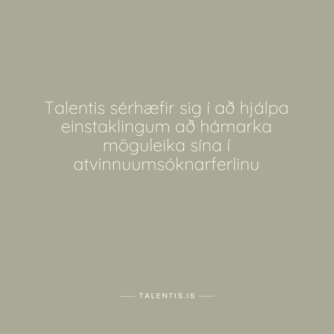 Hámarka möguleika sína