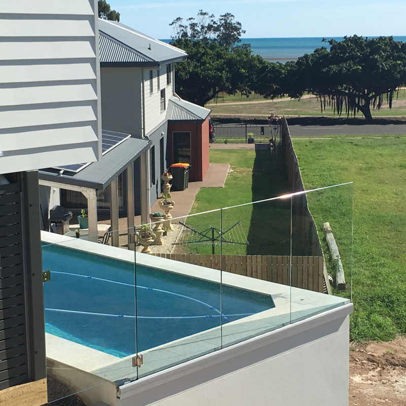 Glass Pool Fencing in Hervey Bay — DC Fencing