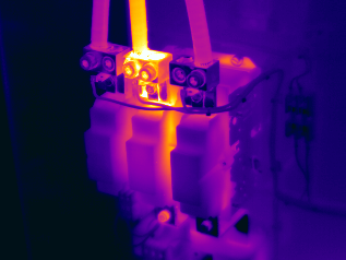 Lighting System Maintenance — Thermal Image of Wire  in Albuquerque, NM