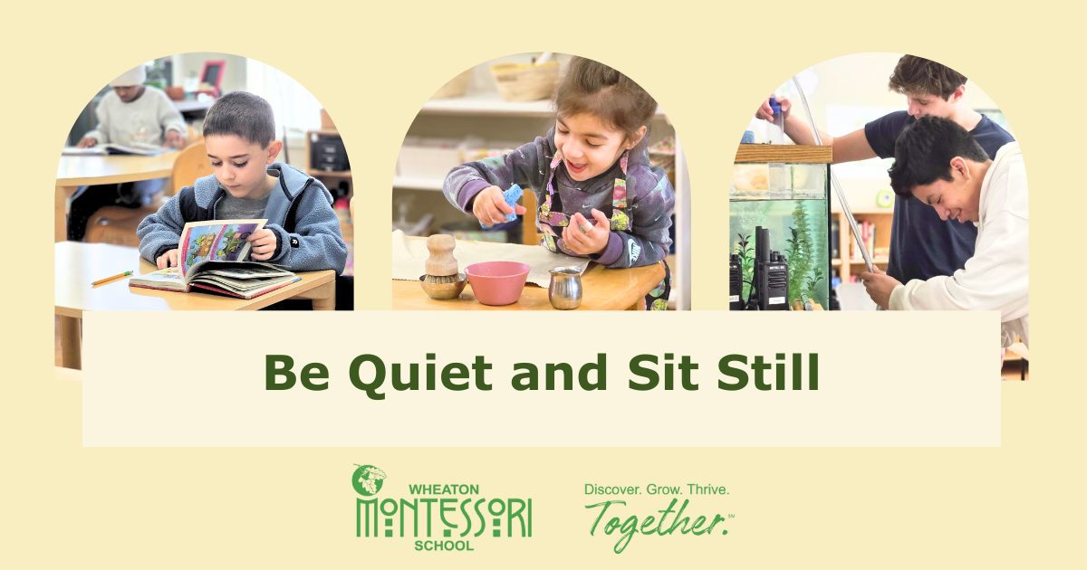 Be Quiet and Sit Still