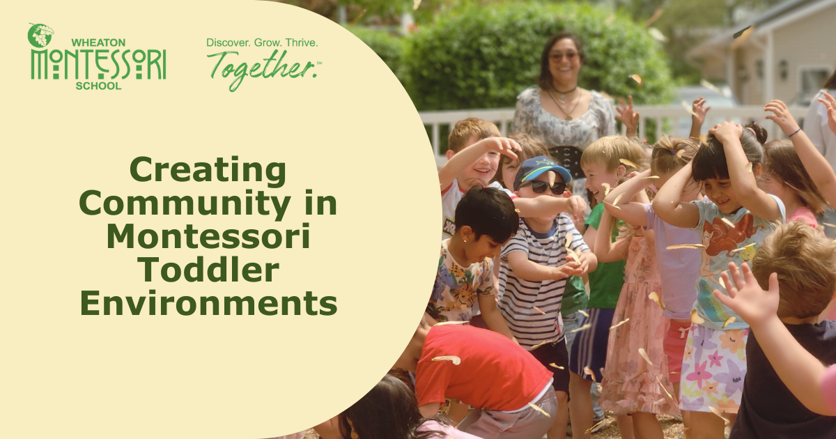 Creating Community in Montessori Toddler Environments