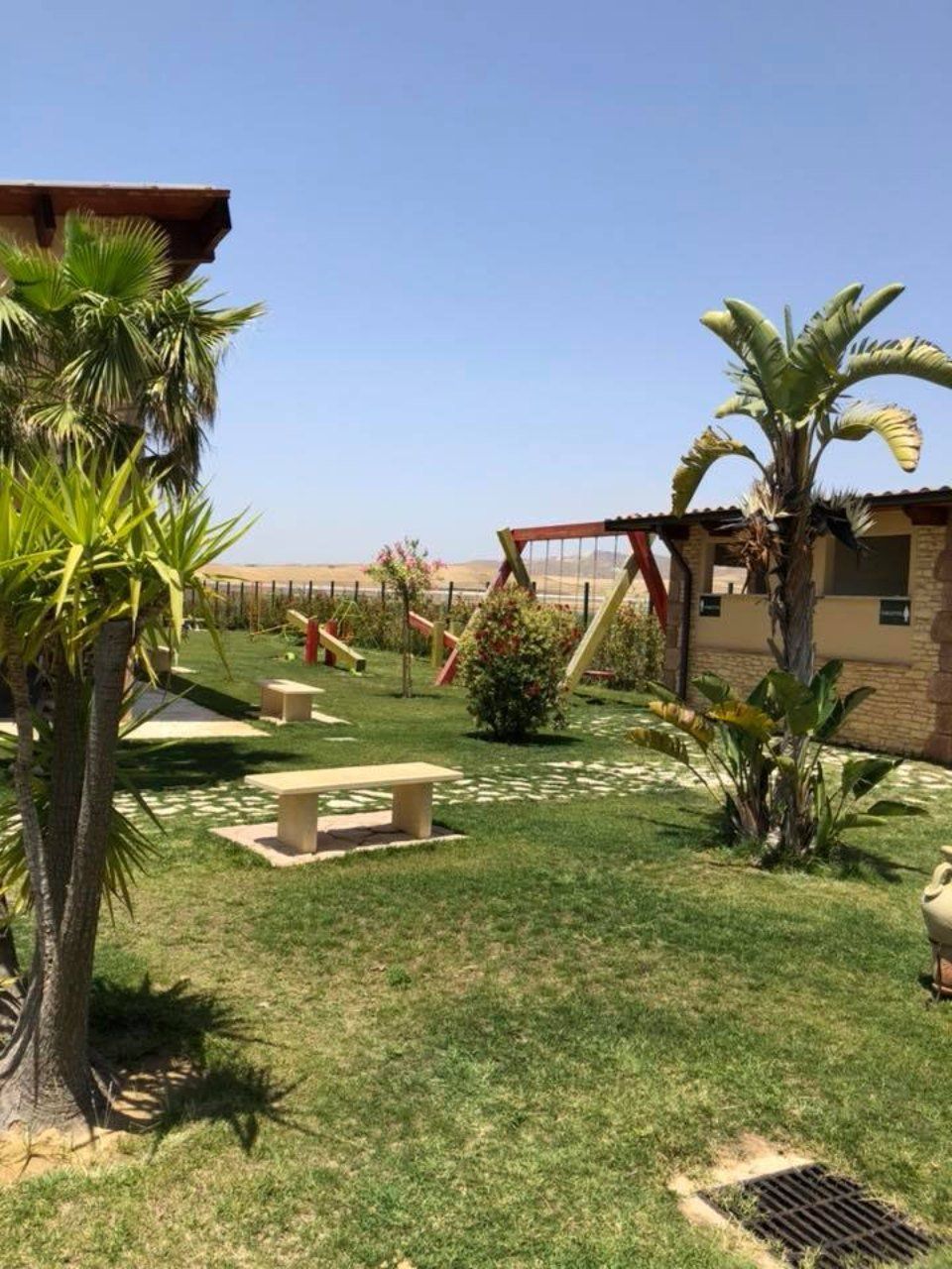 Agriturismo con area giochi per bambini