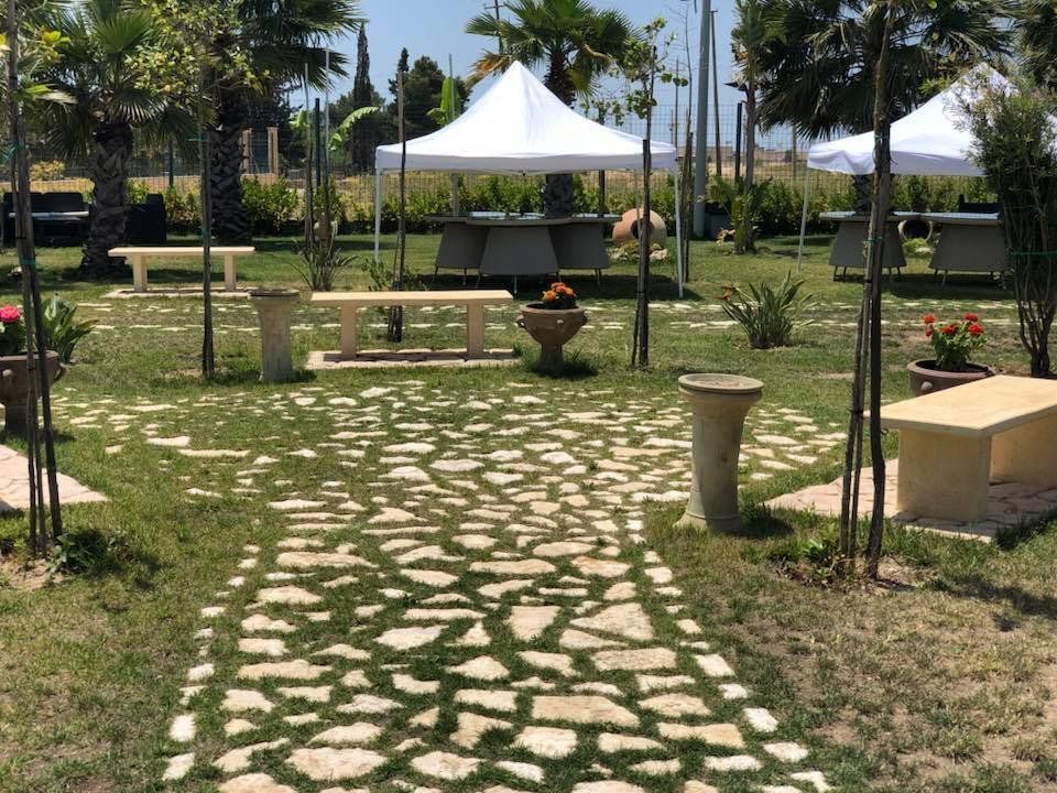 Spazi esterni per catering e banqueting