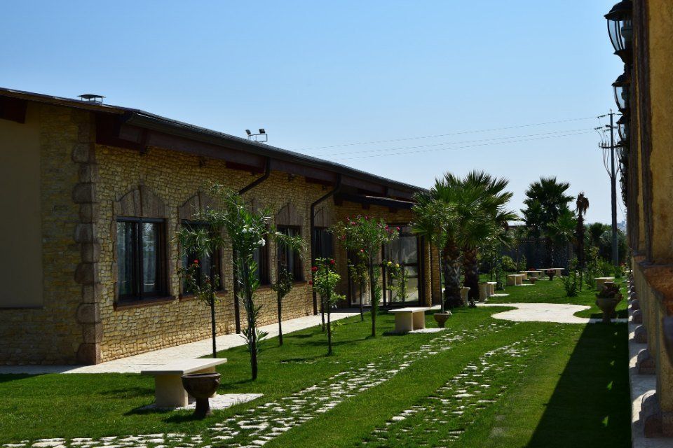 Agriturismo con parco