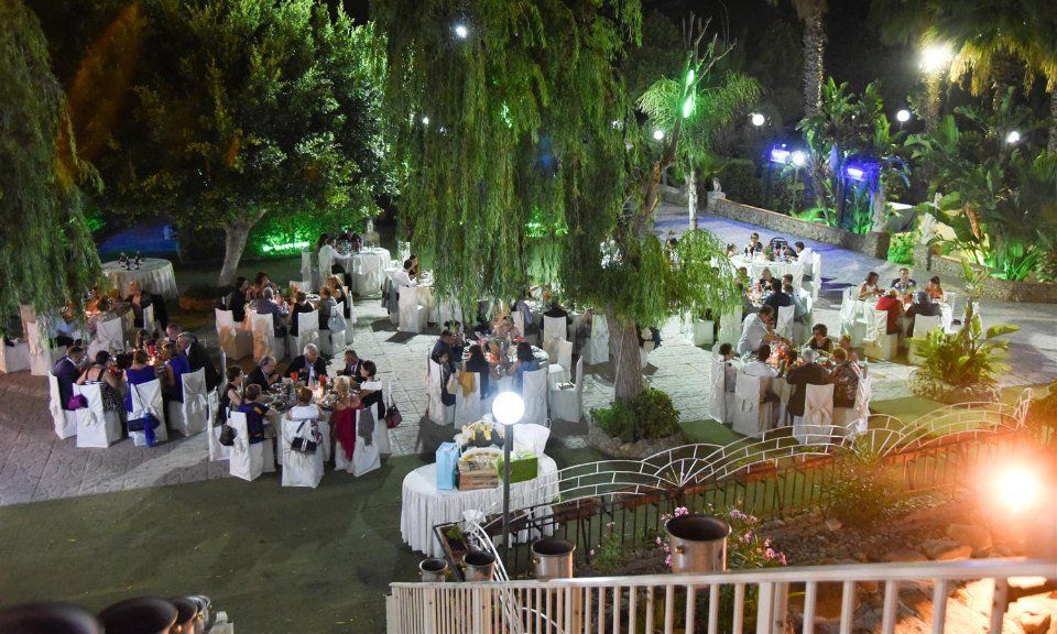 Ricevimento all'aperto