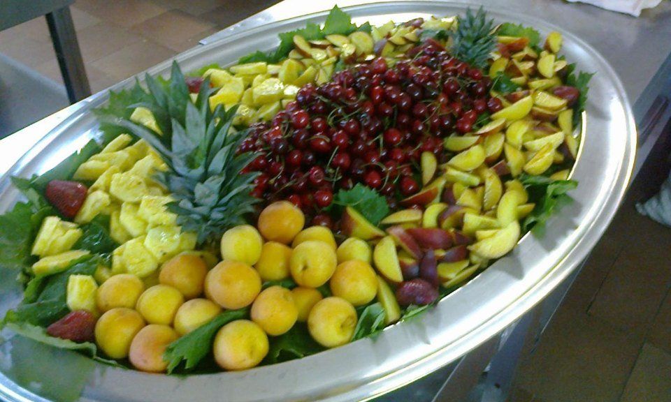 Frutta di stagione per catering