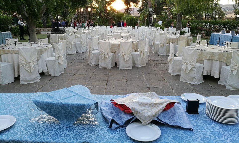 Allestimento di spazi per eventi