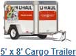 5 By 8 Feet Cargo Trailer — Joliet, IL — Pines Rental