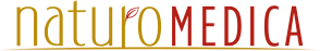 The word natura medica is written in red on a white background