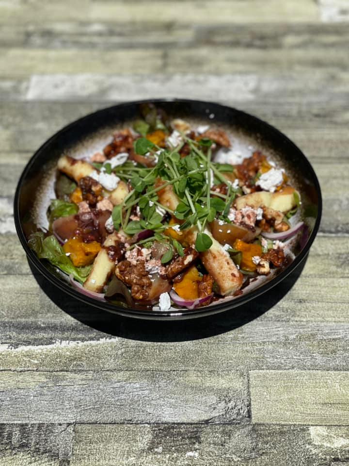 Roasted Halloumi Dish — Roundabout Inn in Gloucester, NSW