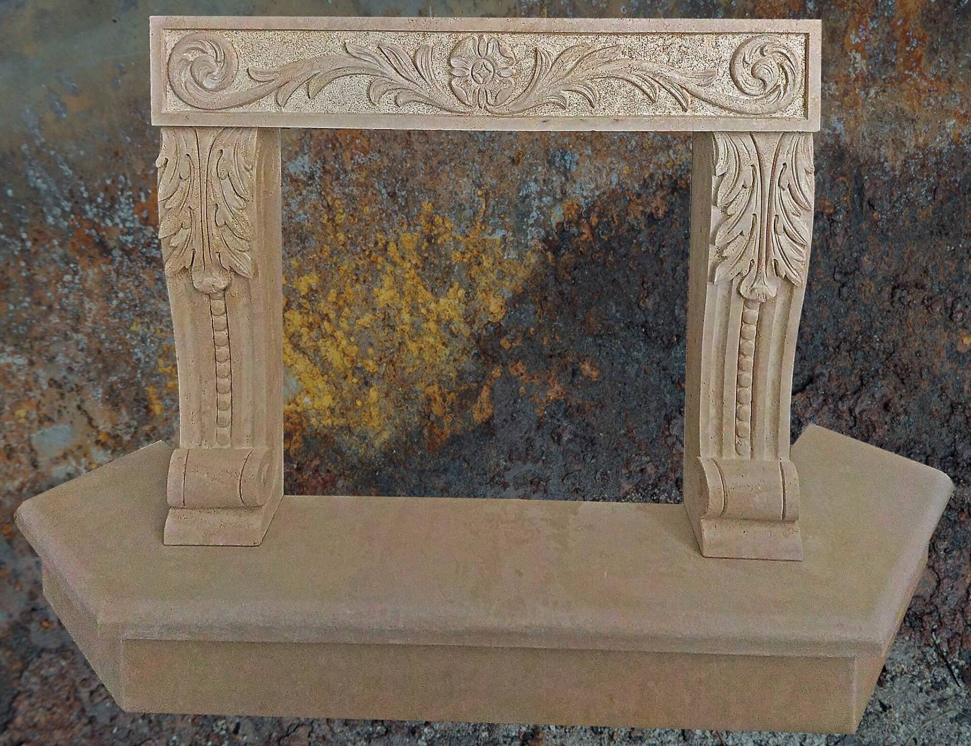 marmo per fregi del camino