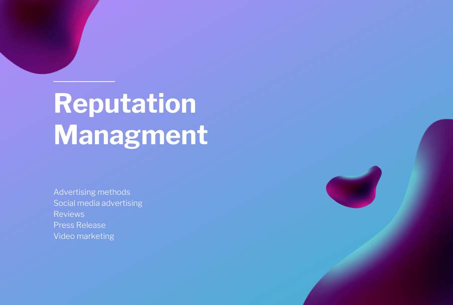 reputation management