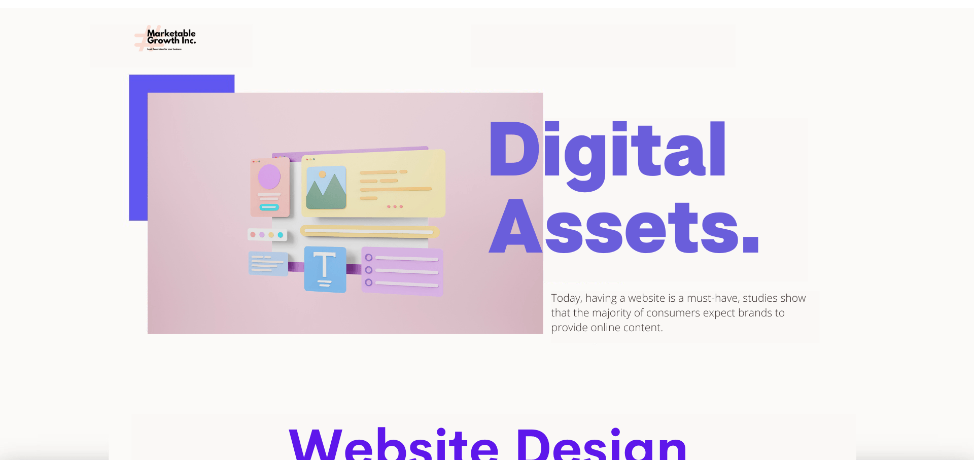 website design