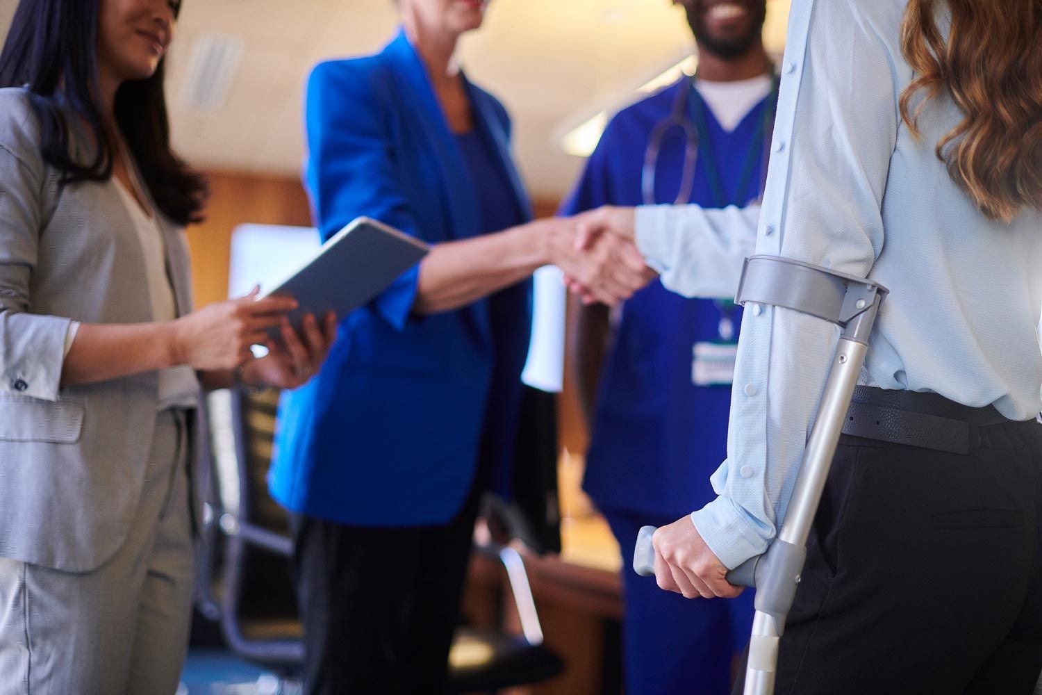 Workplace injury assessment. Workplace injury assessment.