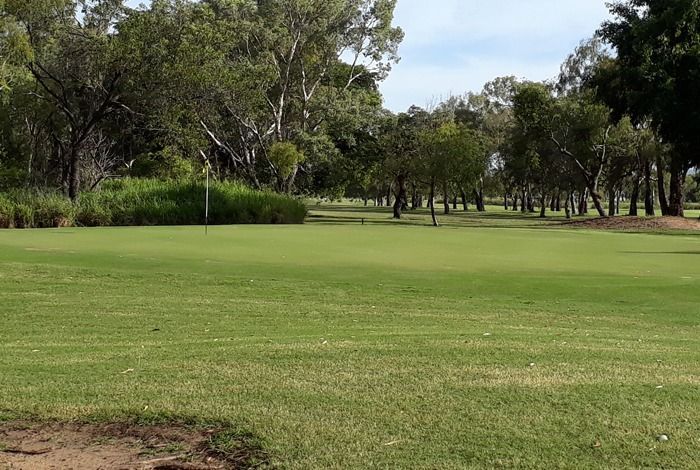 A Golf Course With A Lot Of Green Grass And Trees In The Background — Rowes Bay Golf Club In Rowes Bay, QLD