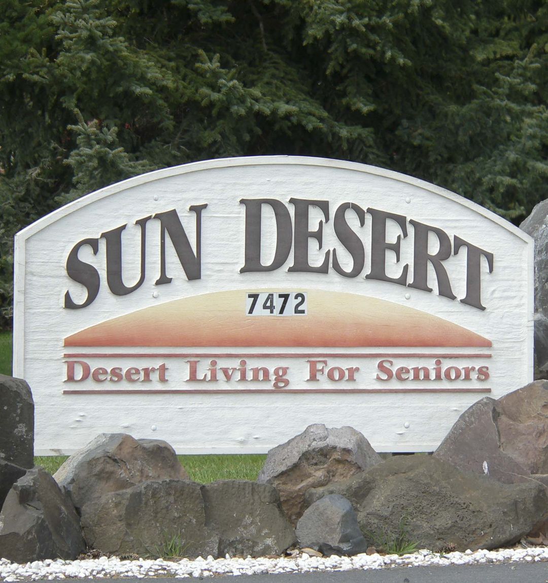 Sun Desert Sign