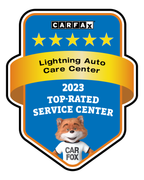 Carfax logo | Lightning Auto Care Center