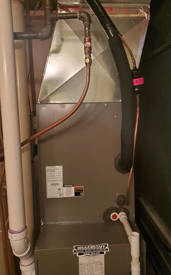 Furnace maintained by our heating services in Lincoln, NE