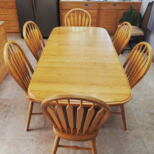 Wooden Dining Table — Vienna, VA — Fairfax Estate Sales TFV