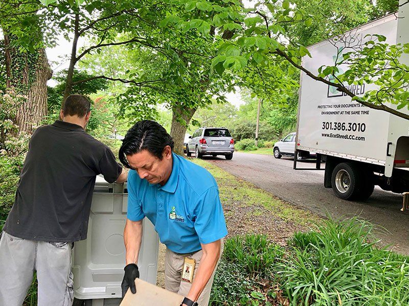 Two Man Cleaning the Trash — Vienna, VA — Fairfax Estate Sales TFV