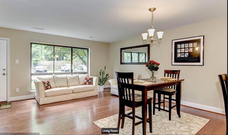 Newly Organized Living Room — Vienna, VA — Fairfax Estate Sales TFV