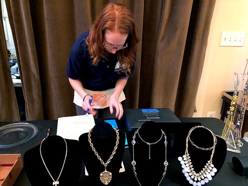 Woman with Necklaces — Vienna, VA — Fairfax Estate Sales TFV