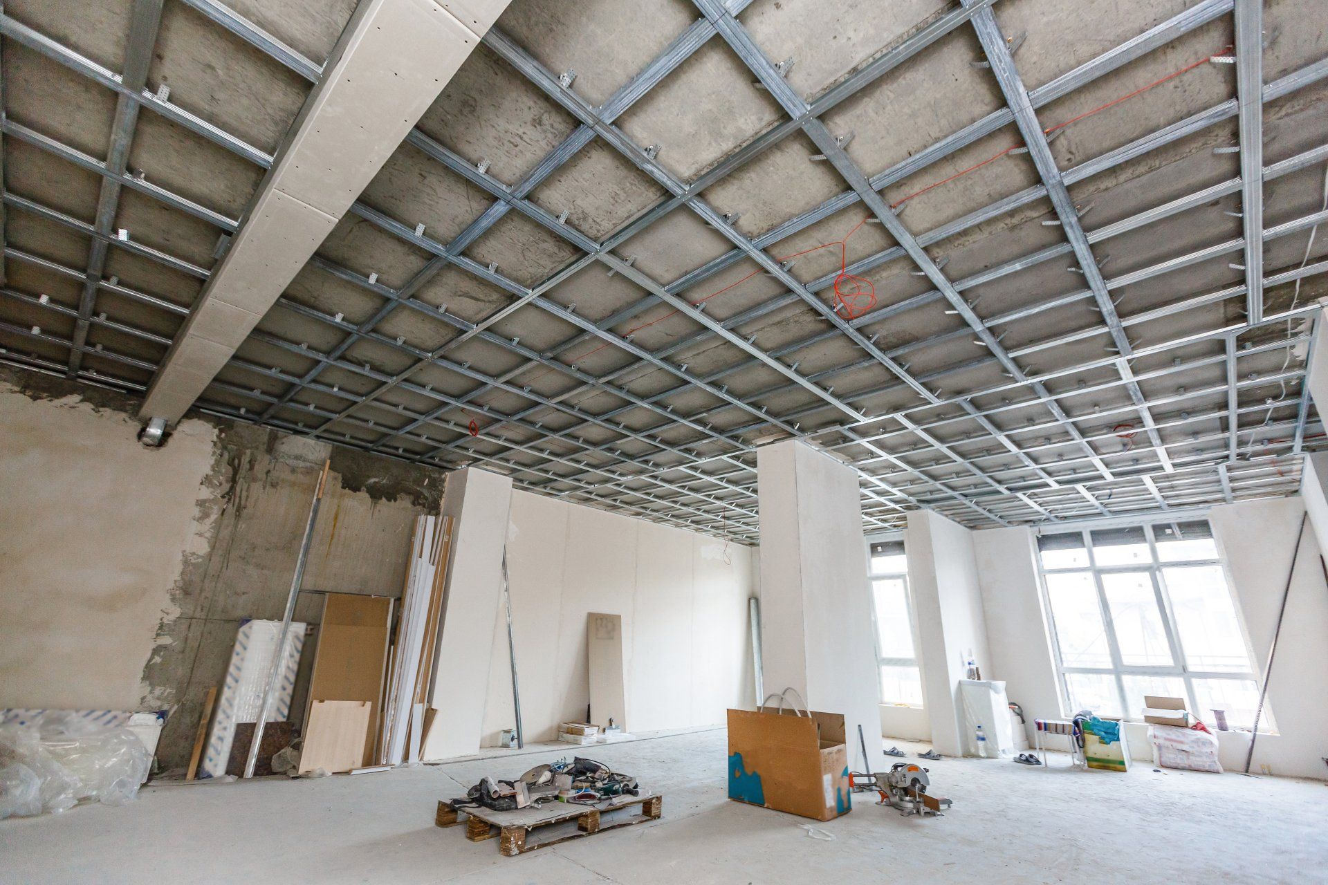 Healthcare drywall contractor