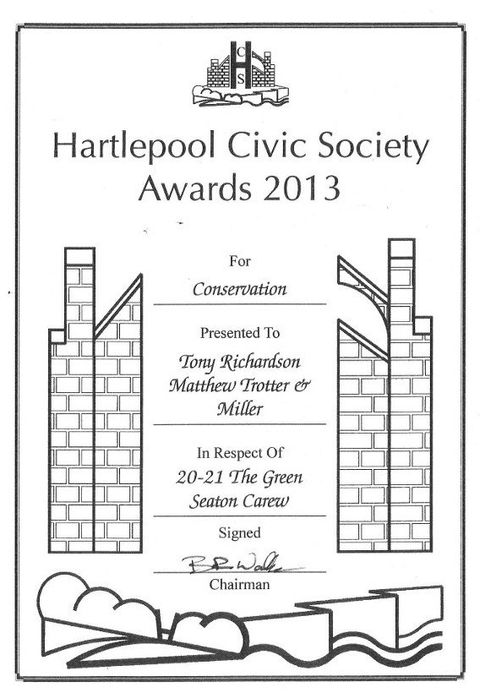 Hartlepool Civic Society Awards 2013