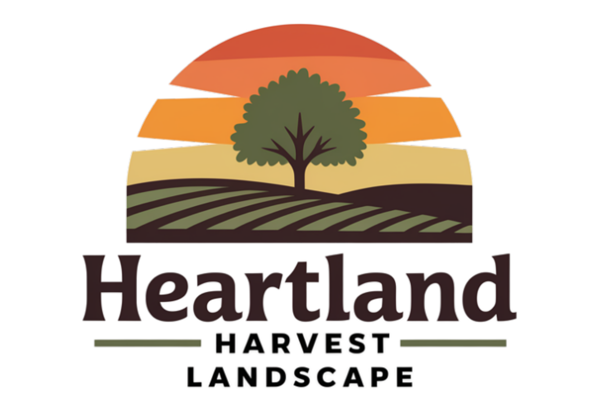 Heartland Harvest Landscape logo