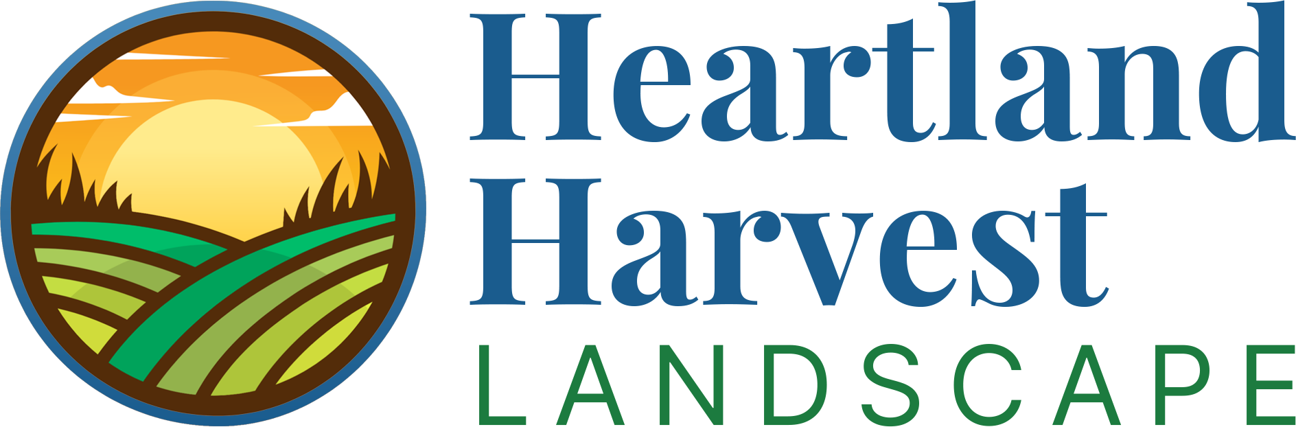Heartland Harvest Landscape logo