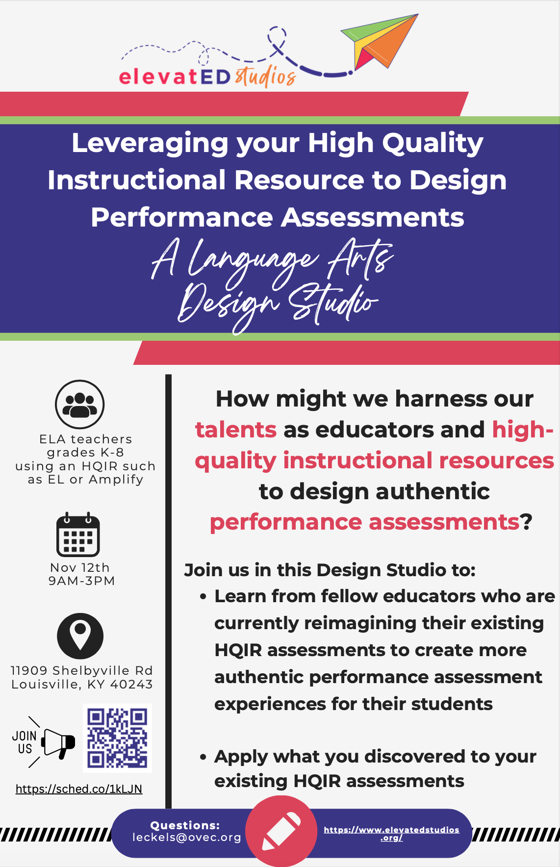 A poster for leveraging your high quality instructional resource to design performance assessments.