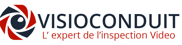 A logo for visioconduit l ' expert de l ' inspection video