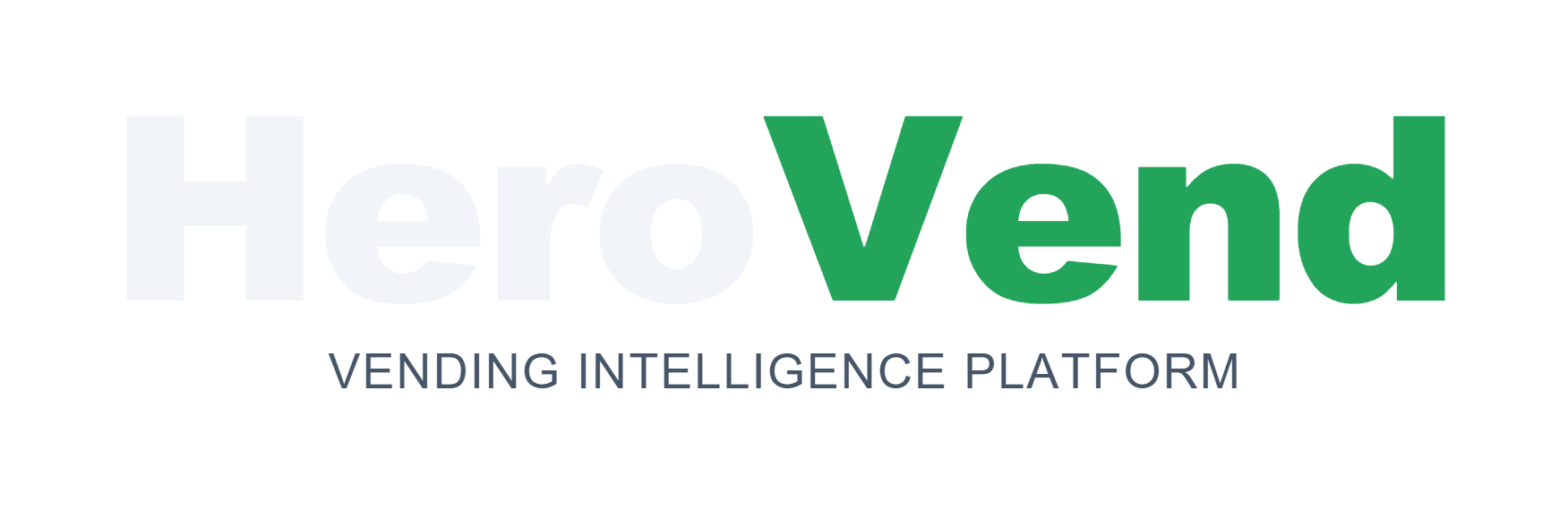 The HeroVend logo: the word 